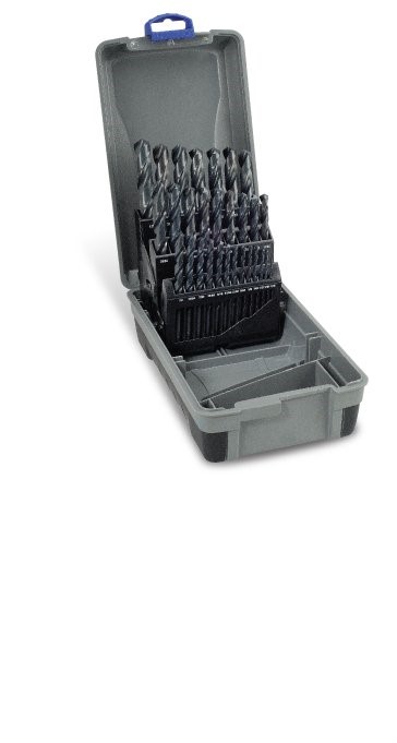 BORDO DRILL SET-IMPERIAL 1/16 - 1/2 X 1/64 + 1/8